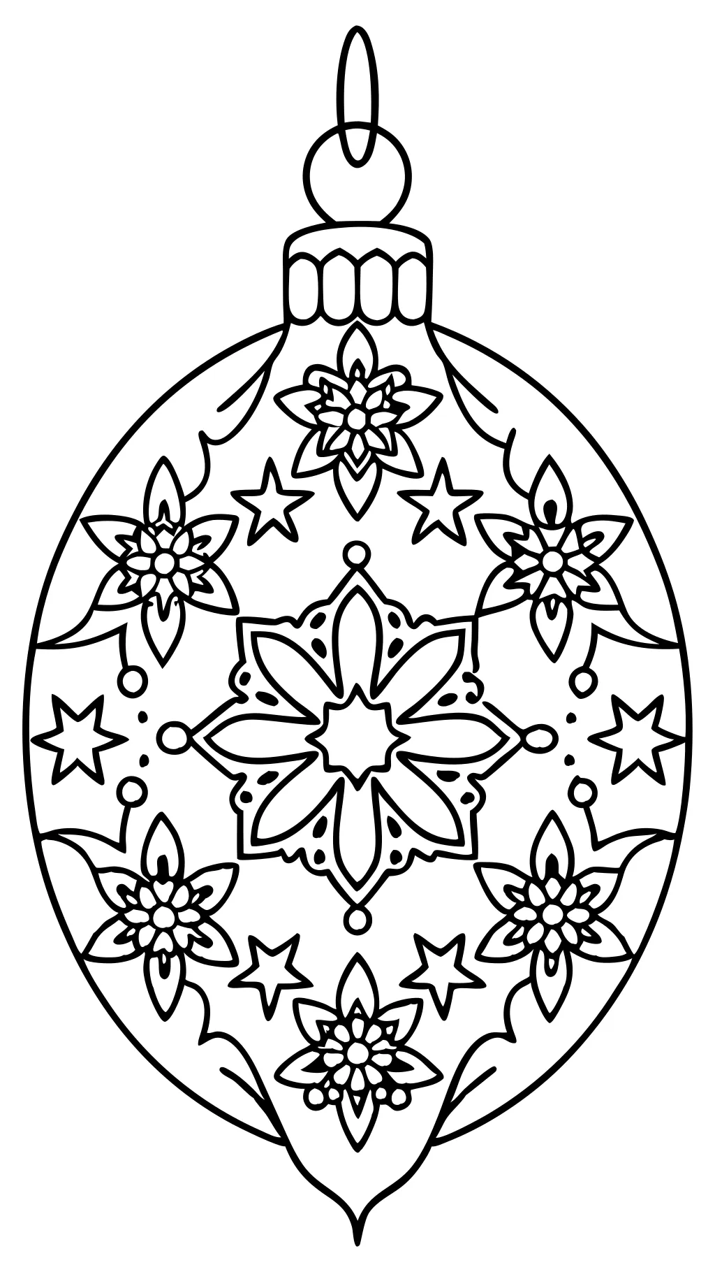 ornament coloring pages